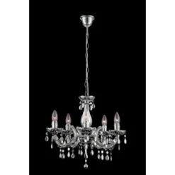 Globo Kronleuchter Cuimbra II Chrom -Globo Deutschland Verkaufsgeschäft 8 3749 luster cuimbra ii 4