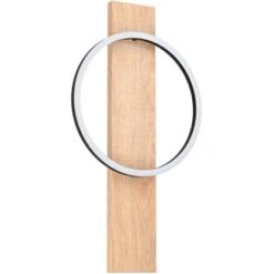 Eglo LED Wandleuchte Boyal 1-flammig Schwarz-Braun 12 W -Globo Deutschland Verkaufsgeschäft 9002759994662 3539 S 0001