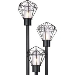 Globo Außenleuchte Horace 3-flammig Schwarz 442 X 445 X 1700 Mm 9 Globo Außenleuchte Horace 3-flammig Schwarz 442 X 445 X 1700 Mm -Globo Deutschland Verkaufsgeschäft 9007371405206 3749 CU 01