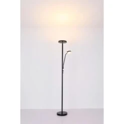 Globo LED-Stehlampe Ernst 2-flammig Schwarz Matt 260 X 1800 Mm -Globo Deutschland Verkaufsgeschäft 9007371419548 3749 S 11