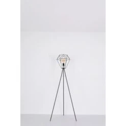 Globo Stehlampe Priska 1-flammig Schwarz Matt 690 X 1600 Mm -Globo Deutschland Verkaufsgeschäft 9007371420919 3749 S 06