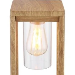 Globo Außenleuchte Candela 1-flammig Holzoptik 150 X 150 X 350 Mm 19 Globo Außenleuchte Candela 1-flammig Holzoptik 150 X 150 X 350 Mm -Globo Deutschland Verkaufsgeschäft 9007371421961 3749 CU 01