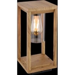 Globo Außenleuchte Candela 1-flammig Holzoptik 150 X 150 X 350 Mm 14 Globo Außenleuchte Candela 1-flammig Holzoptik 150 X 150 X 350 Mm -Globo Deutschland Verkaufsgeschäft 9007371421961 3749 S 02