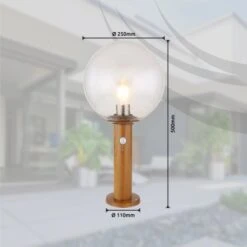 Globo Außenleuchte Mit Bewegungsmelder Ossy 1-flammig Holzoptik 250 X 500 Mm 16 Globo Außenleuchte Mit Bewegungsmelder Ossy 1-flammig Holzoptik 250 X 500 Mm -Globo Deutschland Verkaufsgeschäft 9007371423583 3749 S 07