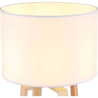 Globo Tischlampe Moritz 1-flammig Braun 300 X 440 Mm 7 Globo Tischlampe Moritz 1-flammig Braun 300 X 440 Mm – Bild 7