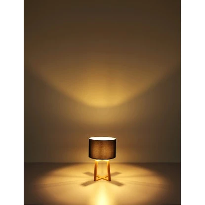 Globo Tischlampe Moritz 1-flammig Braun 300 X 440 Mm 4 Globo Tischlampe Moritz 1-flammig Braun 300 X 440 Mm – Bild 4