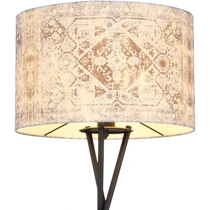 Globo Stehlampe Gabriele 1-flammig Schwarz Matt 620 X 1580 Mm 8 Globo Stehlampe Gabriele 1-flammig Schwarz Matt 620 X 1580 Mm – Bild 8