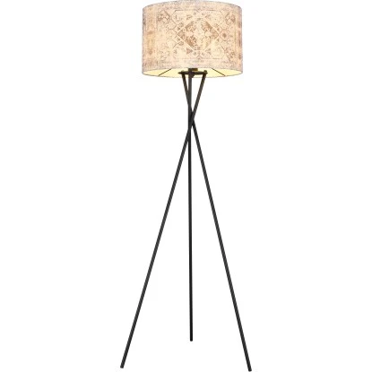 Globo Stehlampe Gabriele 1-flammig Schwarz Matt 620 X 1580 Mm 2 Globo Stehlampe Gabriele 1-flammig Schwarz Matt 620 X 1580 Mm – Bild 2