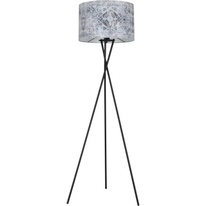 Globo Stehlampe Gabriele 1-flammig Schwarz Matt 620 X 1580 Mm 3 Globo Stehlampe Gabriele 1-flammig Schwarz Matt 620 X 1580 Mm – Bild 3