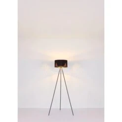 Globo Stehlampe Ingeborg 1-flammig Schwarz Matt 605 X 1500 Mm -Globo Deutschland Verkaufsgeschäft 9007371426508 3749 S 06