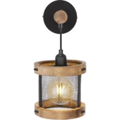 Globo Wandlampe Jeanie 1-flammig Schwarz Matt 160 X 320 Mm -Globo Deutschland Verkaufsgeschäft 9007371426768 3749 S 04