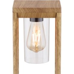 Globo Außenleuchte Candela 1-flammig Holzoptik 150 X 150 X 800 Mm 19 Globo Außenleuchte Candela 1-flammig Holzoptik 150 X 150 X 800 Mm -Globo Deutschland Verkaufsgeschäft 9007371427963 3749 CU 01