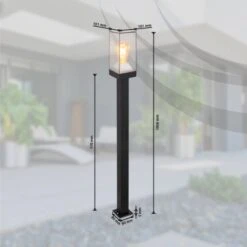 Globo Außenleuchte Gabba 1-flammig 100 X 100 X 1000 Mm 20 Globo Außenleuchte Gabba 1-flammig 100 X 100 X 1000 Mm -Globo Deutschland Verkaufsgeschäft 9007371430321 3749 S 09