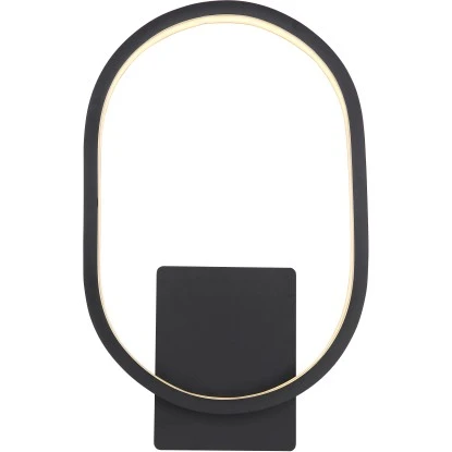 Globo LED-Außenleuchte 1-flammig Schwarz Matt 200 X 320 Mm 4 Globo LED-Außenleuchte 1-flammig Schwarz Matt 200 X 320 Mm – Bild 4