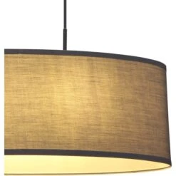 Globo Pendelleuchte Nathan 2-flammig Schwarz Matt 750 X 220 X 1200 Mm -Globo Deutschland Verkaufsgeschäft 9007371433445 3749 CU 01
