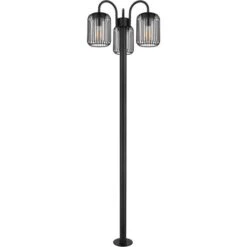 Globo Außenleuchte 3-flammig Schwarz Matt 485 X 1800 Mm -Globo Deutschland Verkaufsgeschäft 9007371435180 3749 S 03