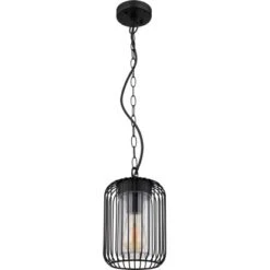 Globo Außenleuchte 1-flammig Schwarz Matt 160 X 755 Mm -Globo Deutschland Verkaufsgeschäft 9007371435340 3749 S 03