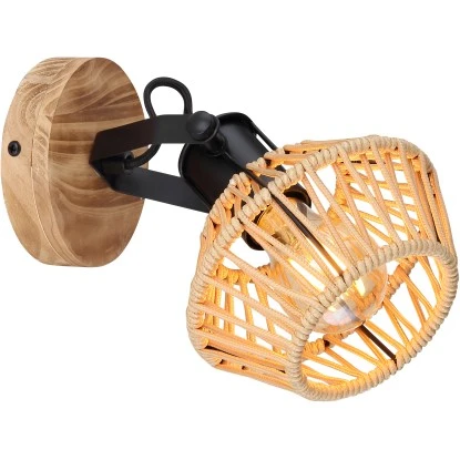 Globo Strahler Valli 1-flammig Dunkelbraun 160 X 220 Mm 2 Globo Strahler Valli 1-flammig Dunkelbraun 160 X 220 Mm – Bild 2