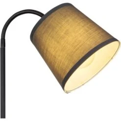 Globo Stehlampe Nathan 1-flammig Schwarz Matt 490 X 220 X 1710 Mm -Globo Deutschland Verkaufsgeschäft 9007371436446 3749 CU 02