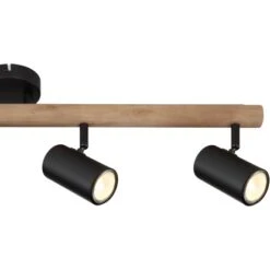 Globo Strahler Herti 4-flammig Dunkelbraun 770 X 100 X 195 Mm -Globo Deutschland Verkaufsgeschäft 9007371437344 3749 CU 01