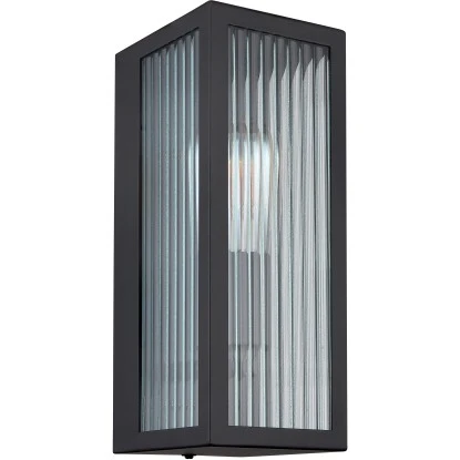 Globo Außenleuchte 1-flammig Schwarz Matt 12 Cm X 32 Cm 1 Globo Außenleuchte 1-flammig Schwarz Matt 12 Cm X 32 Cm