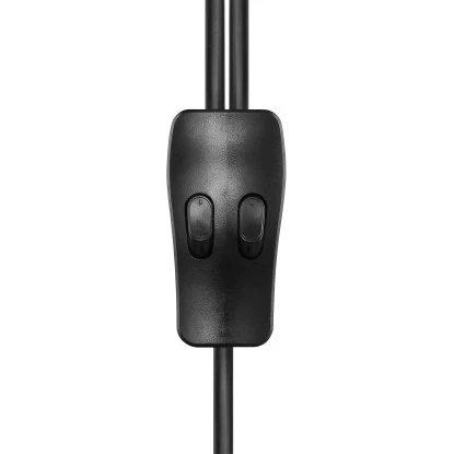 Globo Stehlampe Fitz 2-flammig Schwarz Matt-Gold Rauchfarben 510 X 250 X 1680 Mm 12 Globo Stehlampe Fitz 2-flammig Schwarz Matt-Gold Rauchfarben 510 X 250 X 1680 Mm – Bild 12