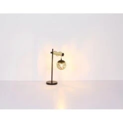 Globo Stehlampe Fitz 2-flammig Schwarz Matt-Gold Rauchfarben 510 X 250 X 1680 Mm 20 Globo Stehlampe Fitz 2-flammig Schwarz Matt-Gold Rauchfarben 510 X 250 X 1680 Mm -Globo Deutschland Verkaufsgeschäft 9007371439850 3749 S 08