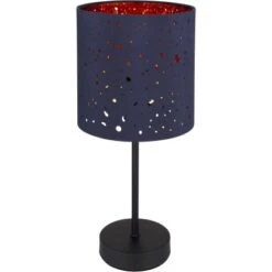 Globo Tischlampe 1-flammig Schwarz Matt 150 X 350 Mm -Globo Deutschland Verkaufsgeschäft 9007371441242 3749 S 02