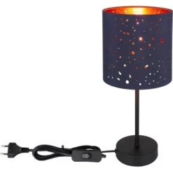 Globo Tischlampe 1-flammig Schwarz Matt 150 X 350 Mm -Globo Deutschland Verkaufsgeschäft 9007371441242 3749 S 04