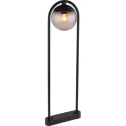 Globo Außenleuchte 1-flammig Schwarz Matt-Rauchfarben 319 X 1000 Mm