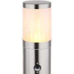 Globo Außenleuchte 1-flammig Silber Glänzend 14 Cm X 80 Cm -Globo Deutschland Verkaufsgeschäft 9007371444274 3749 CU 01