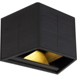 Globo LED-Solarleuchte Schwarz 15,4 Cm X 9,9 Cm X 9,6 Cm -Globo Deutschland Verkaufsgeschäft 9007371448012 3749 S 03