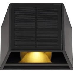 Globo LED-Solarleuchte Schwarz 15,4 Cm X 9,9 Cm X 9,6 Cm -Globo Deutschland Verkaufsgeschäft 9007371448012 3749 S 04
