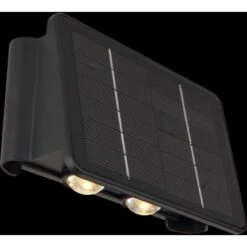 Globo LED-Solarleuchte Schwarz 17 Cm X 10,8 Cm X 6,4 Cm 8 Globo LED-Solarleuchte Schwarz 17 Cm X 10,8 Cm X 6,4 Cm -Globo Deutschland Verkaufsgeschäft 9007371451012 3749 S 02