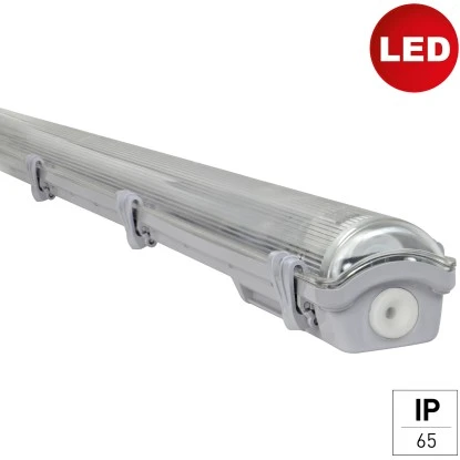 E2 Elektro Feuchtraumleuchten LED Classic L 1 X 24 W Grau 1 E2 Elektro Feuchtraumleuchten LED Classic L 1 X 24 W Grau