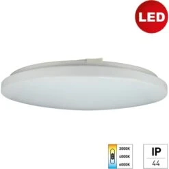 LED-Wand- Und Deckenleuchte IP44 18 W Ø 33,5 Cm Farbwechsel Weiß -Globo Deutschland Verkaufsgeschäft 9008954561531 3696 1