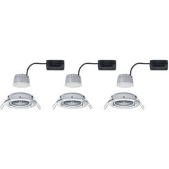 Paulmann LED-Einbaustrahler-Set Nova Coin3-step-dimmbar 3 X 6,5 W 11 Paulmann LED-Einbaustrahler-Set Nova Coin3-step-dimmbar 3 X 6,5 W -Globo Deutschland Verkaufsgeschäft 934694 2425 05