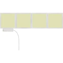 Wofi LED-Lichtkacheln Basis-Set 4er Mit RGB Farbwechsel -Globo Deutschland Verkaufsgeschäft 9530817 05