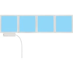 Wofi LED-Lichtkacheln Basis-Set 4er Mit RGB Farbwechsel -Globo Deutschland Verkaufsgeschäft 9530817 07