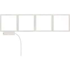 Wofi LED-Lichtkacheln Basis-Set 4er Mit RGB Farbwechsel -Globo Deutschland Verkaufsgeschäft 9530817 10