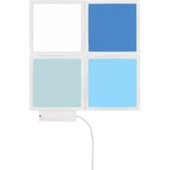 Wofi LED-Lichtkacheln Basis-Set 4er Mit RGB Farbwechsel -Globo Deutschland Verkaufsgeschäft 9530817 16