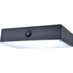 Lutec LED-Solar-Wandleuchte Fadi Connect 800 Lm 4,3 X 18 X 10,5 Cm Schwarz