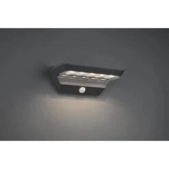 Trio LED-Außenwandleuchte Mendoza Mit Solarmodul Anthrazit