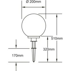 Brilliant LED-Außenspießleuchte Thore Weiß 8 W 51 X 20 X 20 Cm 27 Brilliant LED-Außenspießleuchte Thore Weiß 8 W 51 X 20 X 20 Cm -Globo Deutschland Verkaufsgeschäft 973456 4731 14