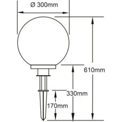 Brilliant LED-Außenspießleuchte Thore Weiß 8 W 61 X 30 X 30 Cm 27 Brilliant LED-Außenspießleuchte Thore Weiß 8 W 61 X 30 X 30 Cm -Globo Deutschland Verkaufsgeschäft 973460 4731 14