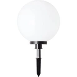 Brilliant LED-Außenspießleuchte Thore Weiß 8 W 71 X 40 X 40 Cm -Globo Deutschland Verkaufsgeschäft 973467 4731 06