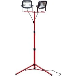 Luceco LED-Stativstrahler Slimline Groß -Globo Deutschland Verkaufsgeschäft austrahler 2x38w2x3000lm 1